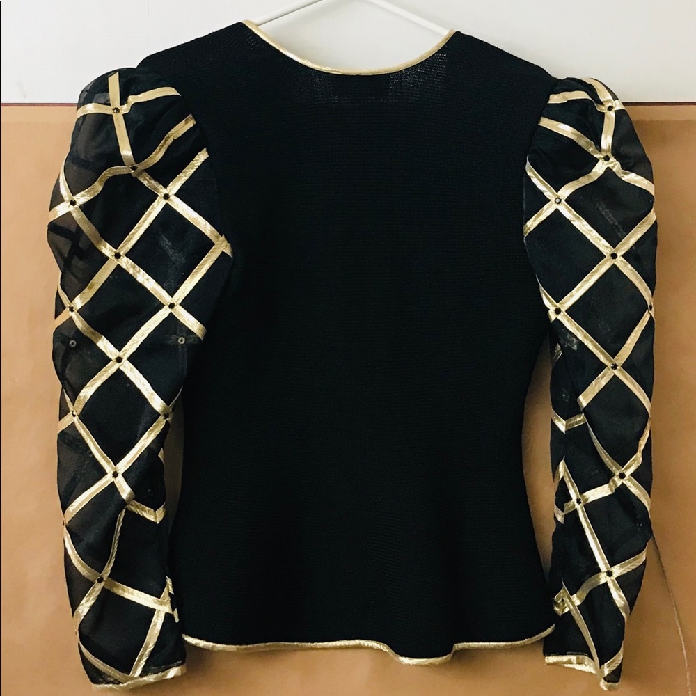 New St John Knit Evening Jacket Size 8 Holiday - Picture 6 of 8